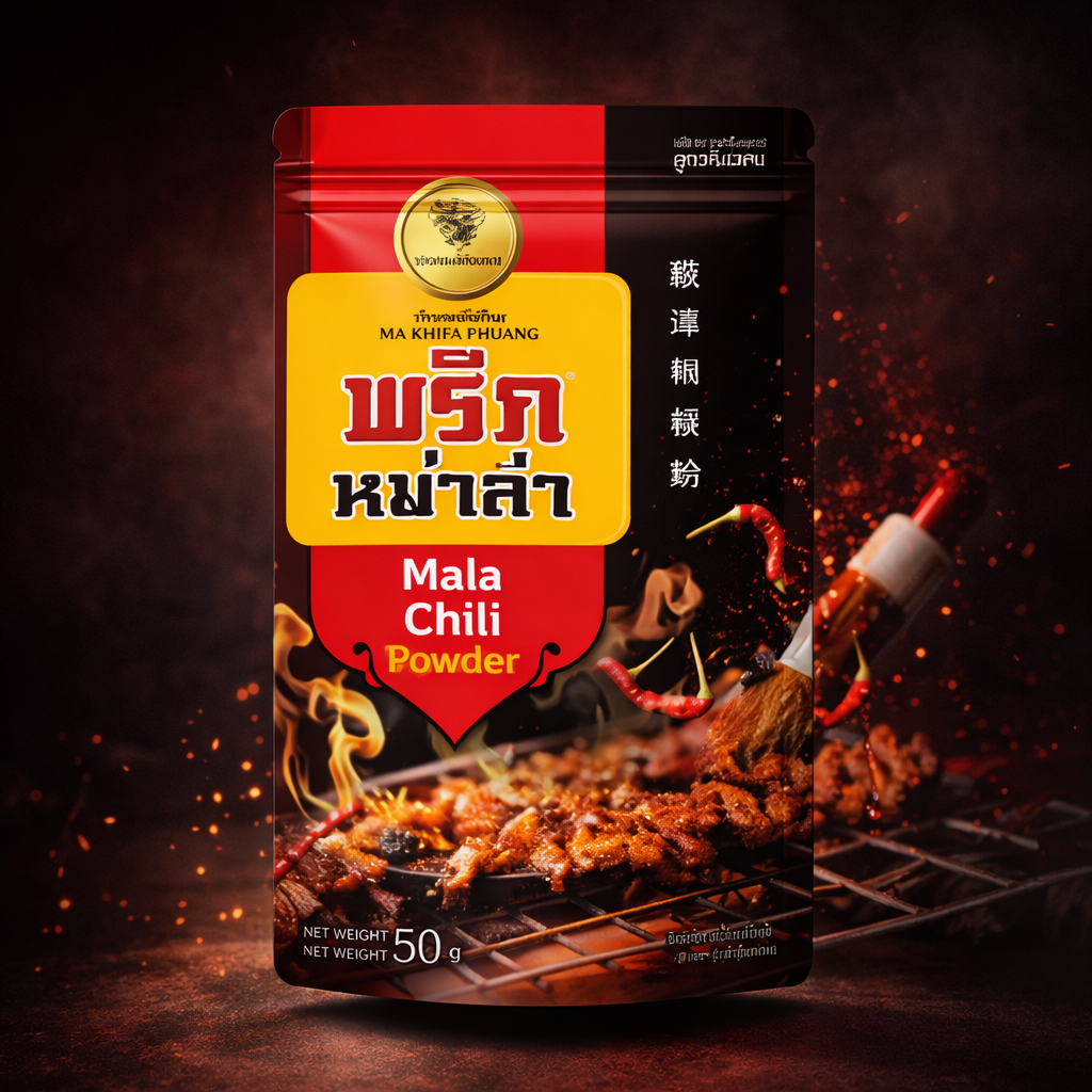Tra Makhua Phuang - Mala Chili Powder