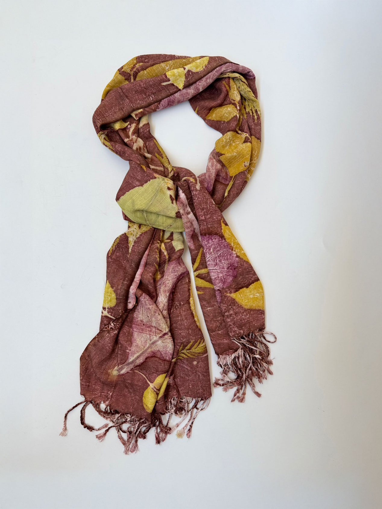 Maleeya Craft & Design - Eco Print Shawl