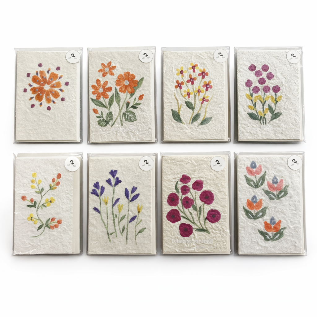 Jinnalak Mulberry Sa Paper - Fresh Flower Mulberry Paper Card