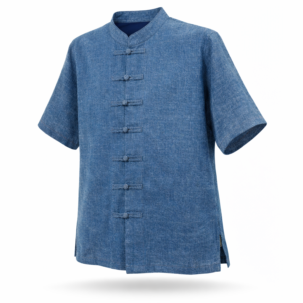 Ban Na Thanung Handicraft Sewing Group - Men’s Fused Chinese Collar Shirt