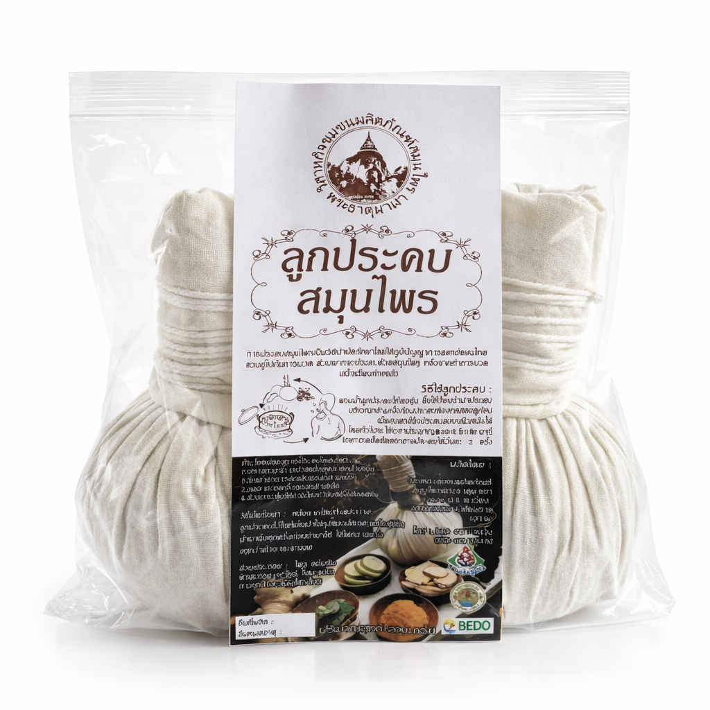 Phra That Pha Ngao Herbal Products Community Enterprise - Thai Herbal Compress
