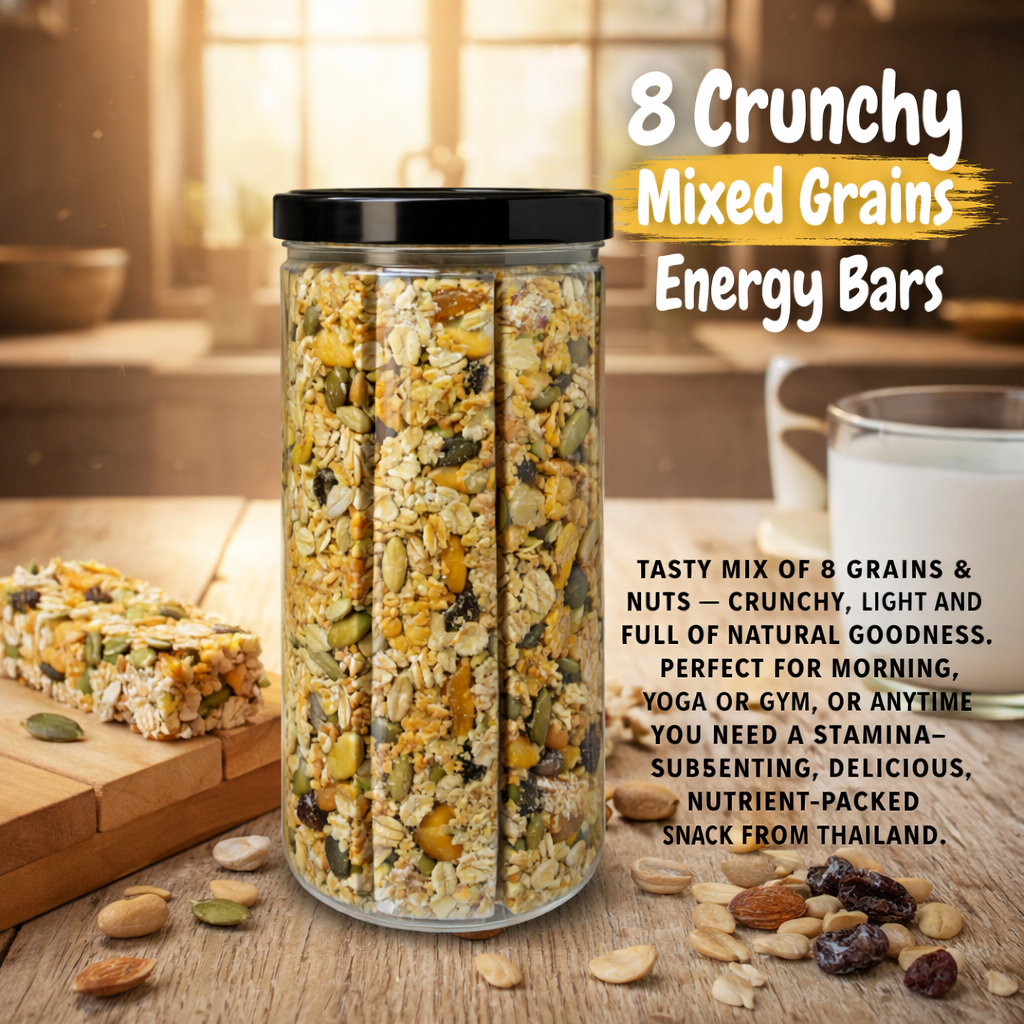 PATTA - (Snack Bar) 8 Mixed Grains Energy Snack Bar