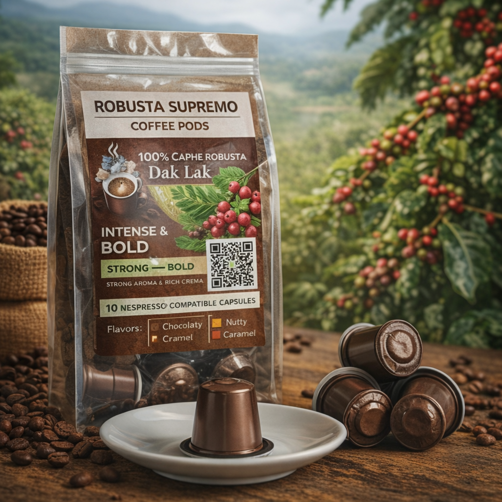 FineBuss Coffee - FineBuss Coffee Pha Muang Robusta Coffee Capsules