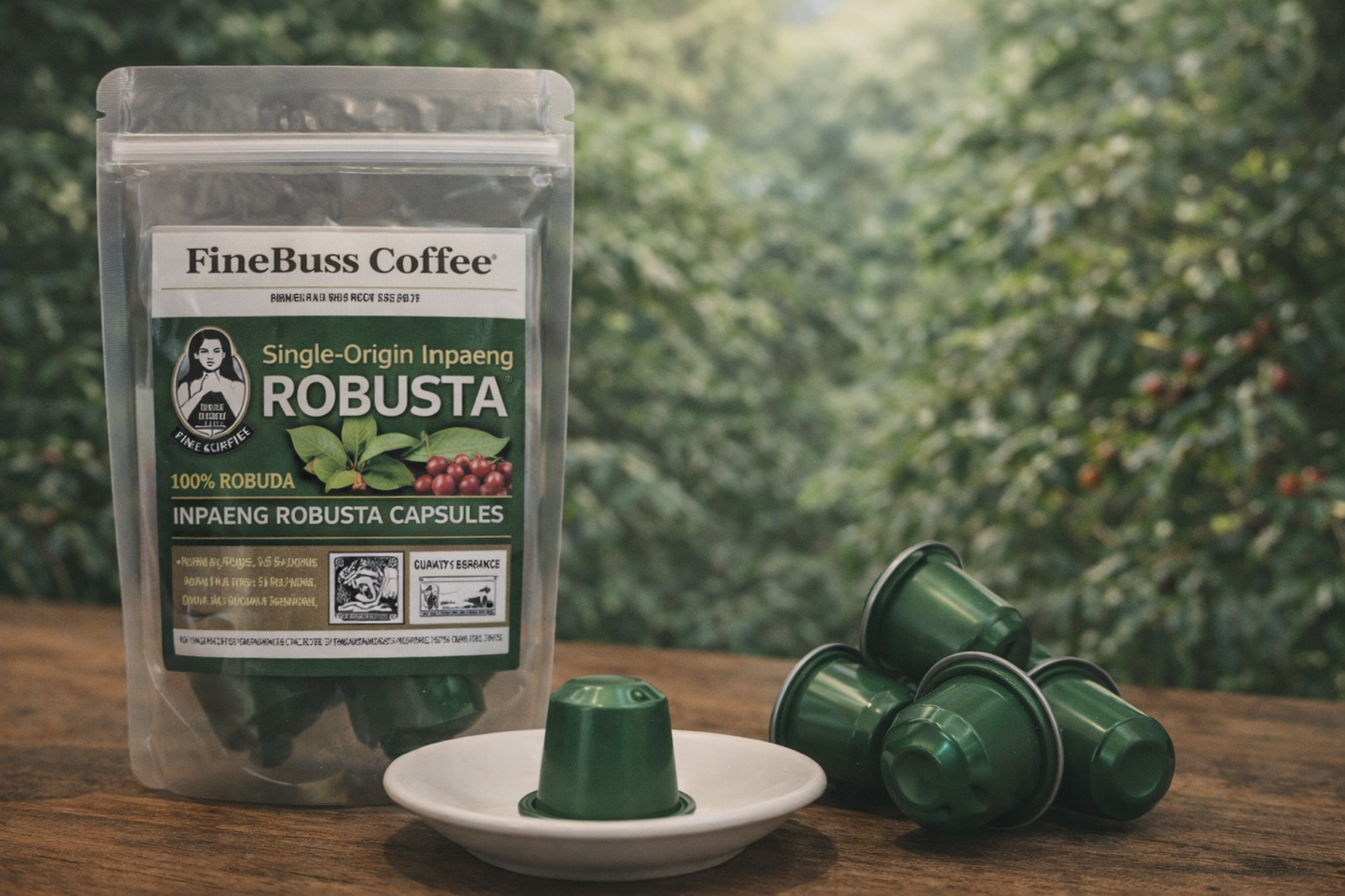 FineBuss - FineBuss Coffee Single-Origin Inpaeng Robusta Capsules