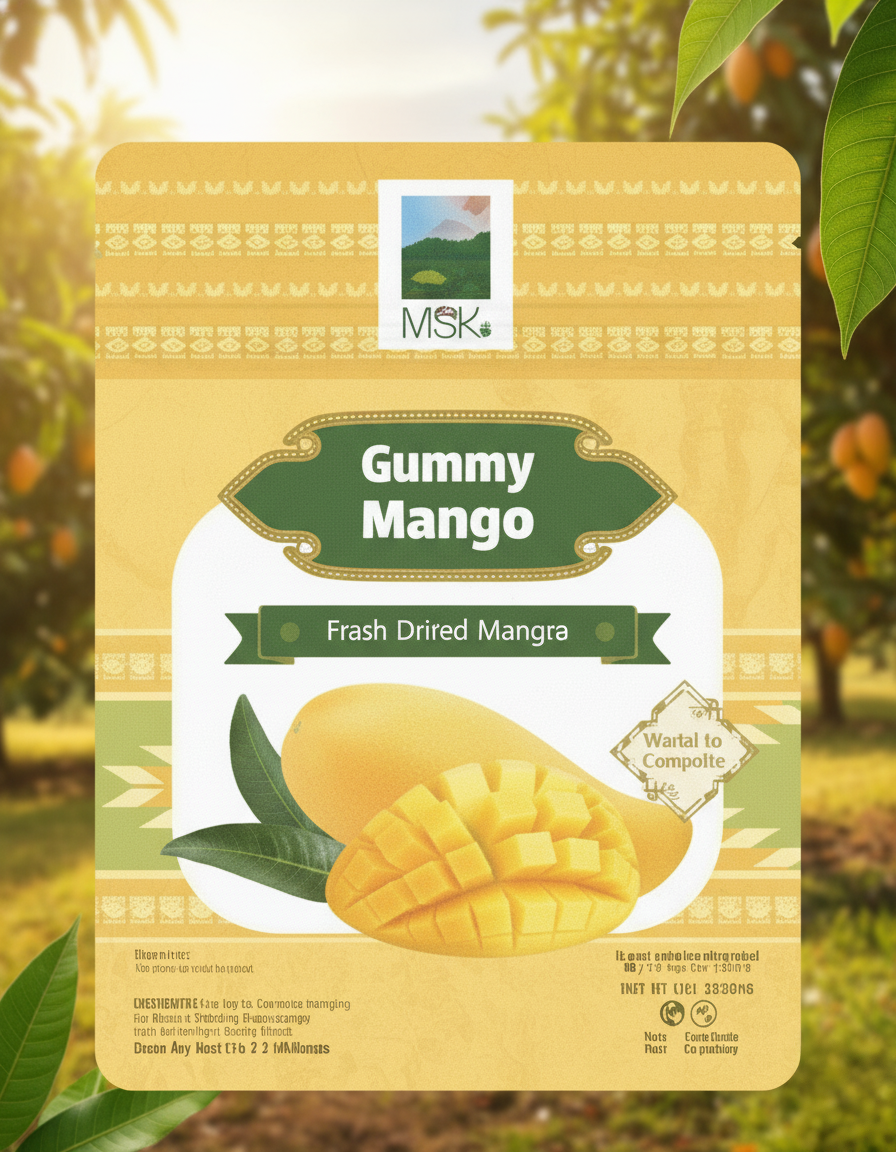 Gummy Mango - Soft Dried Mango