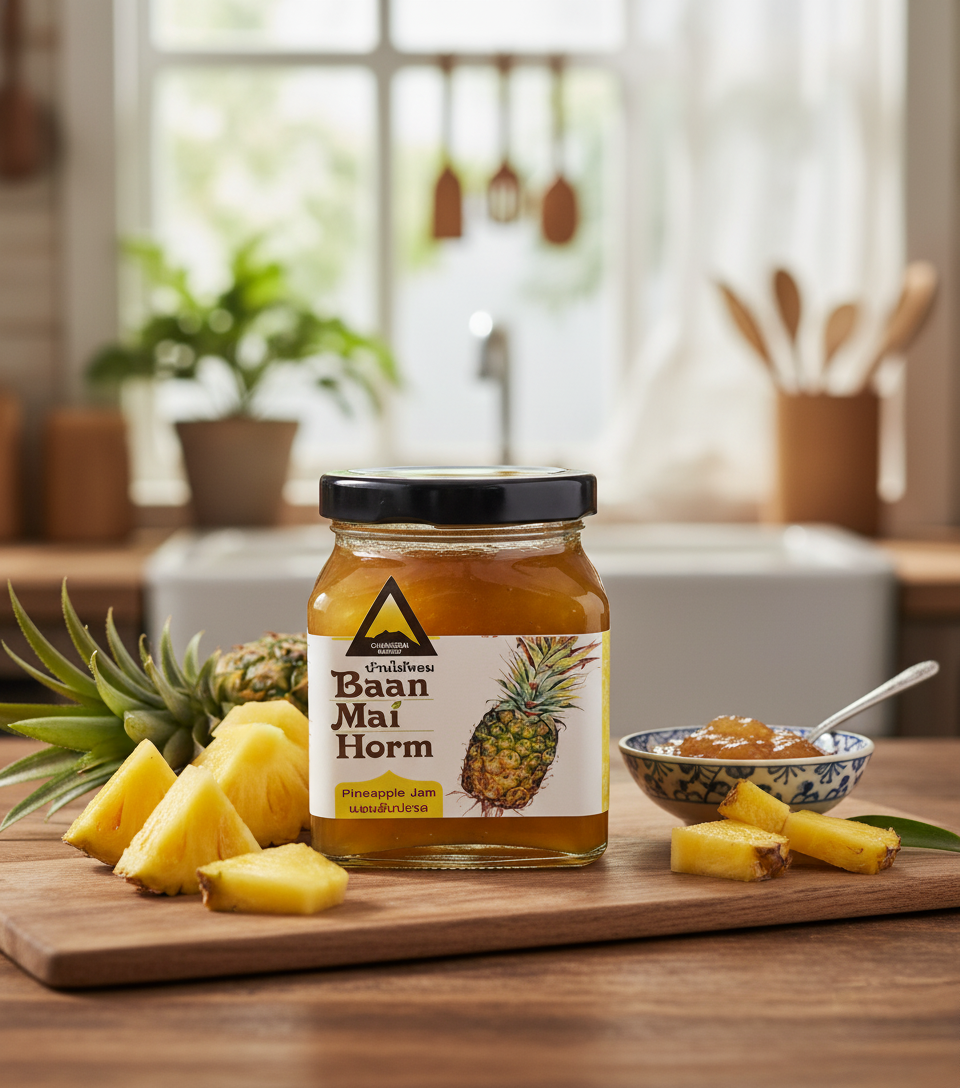 Baanmaihorm Brand - Pineapple Jam