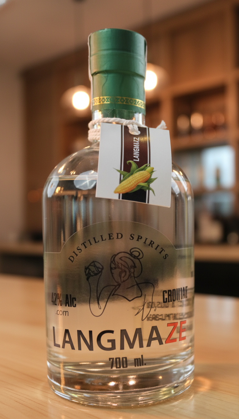 LangmaZa "Laeng Ma Se" Corn Spirit (แอลกอฮอล์ 30%)"