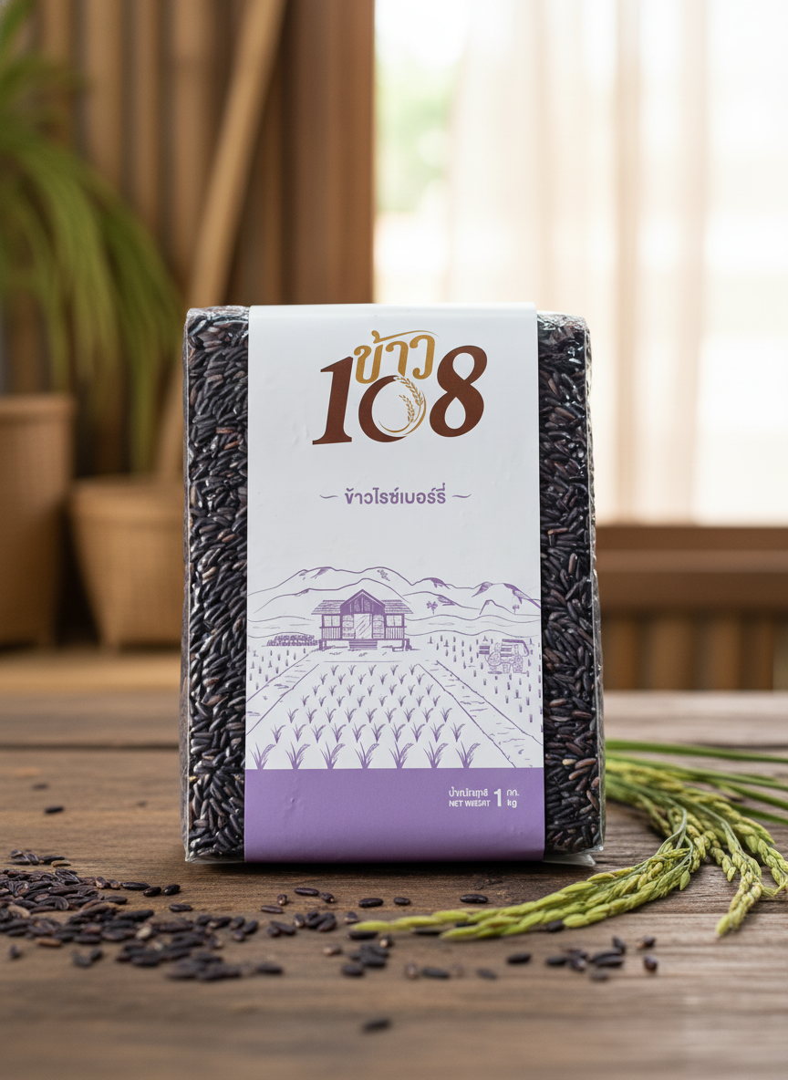 Khao 108 - Riceberry Rice