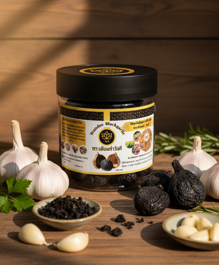 Mae Wandee - Black garlic