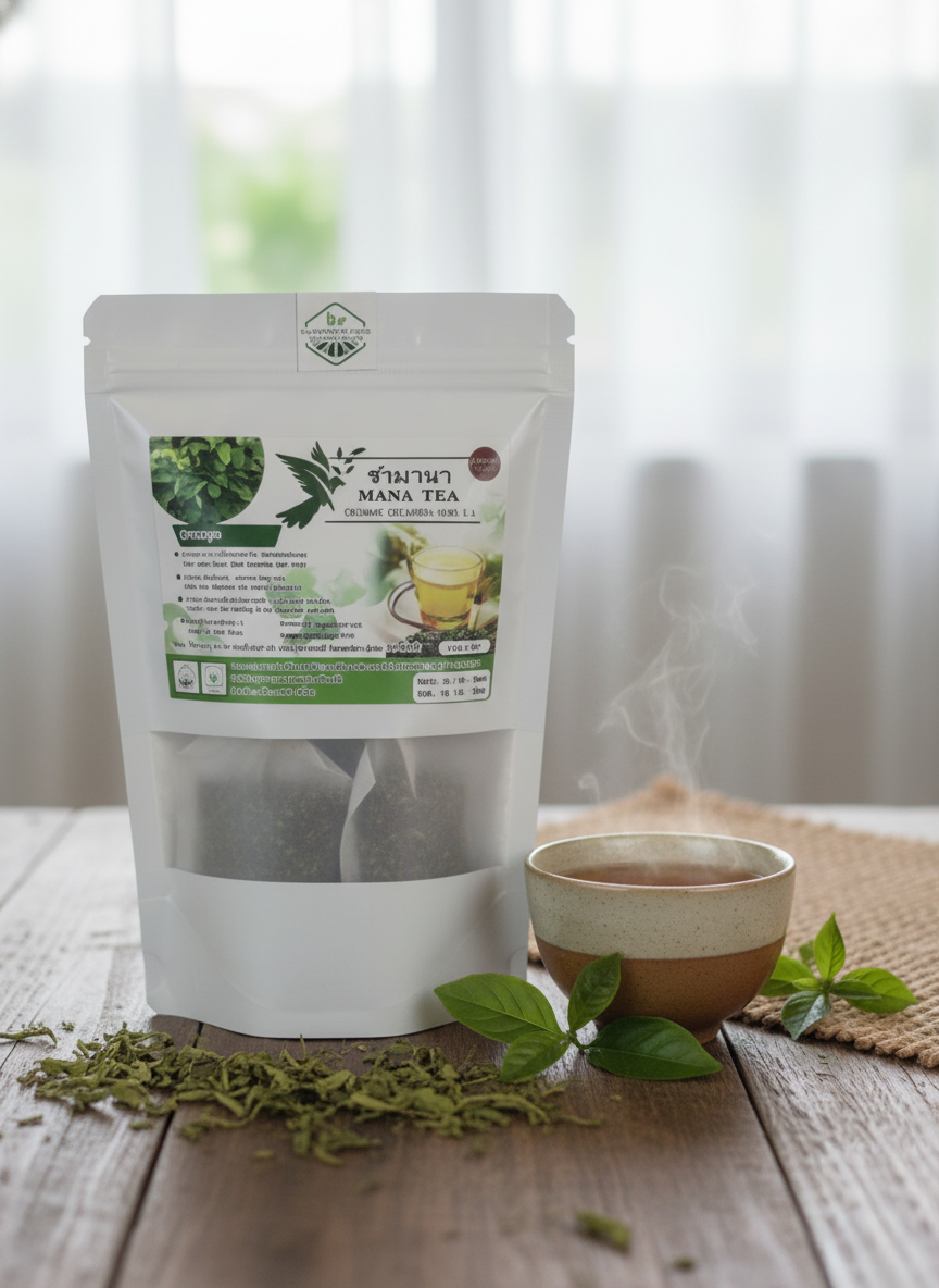 Chamana "Organic Decaffeinated Herb Tea (Assemisty Jequirity Leaf)"