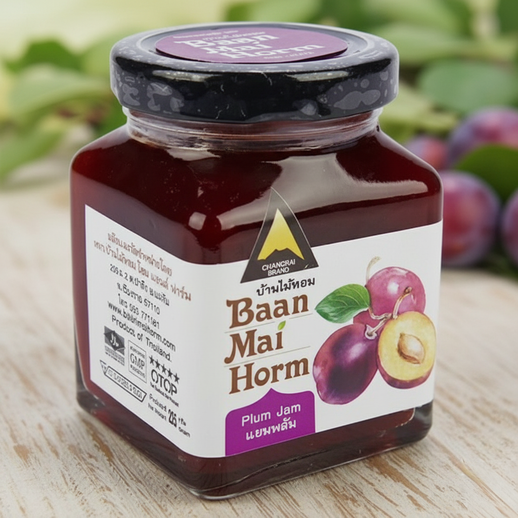 Baanmaihorm Brand - Plum Jam