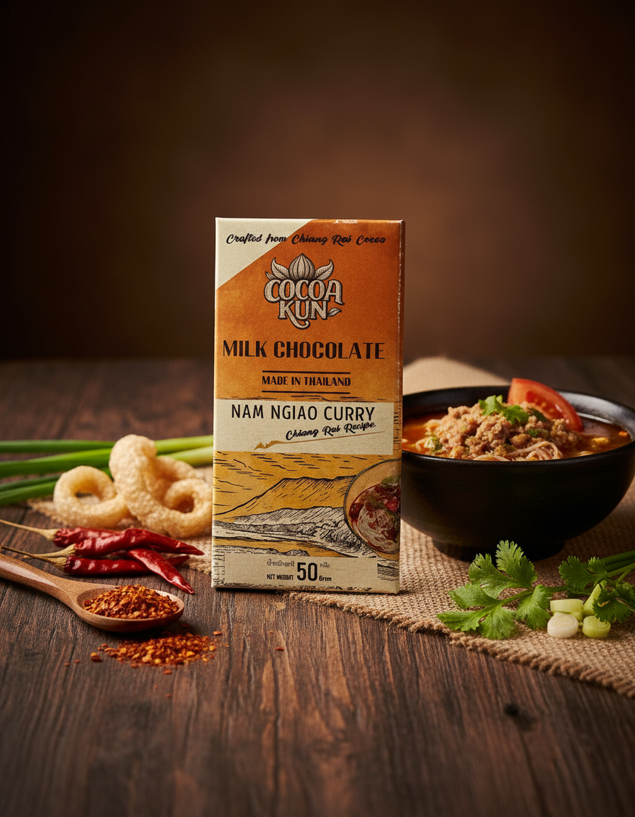Khun Gan - Milk Chocolate Nam Gaio Curry