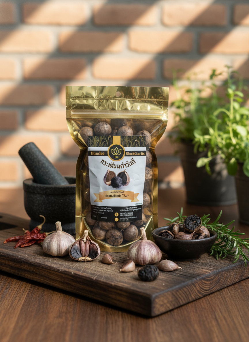 Mae Wandee - Black garlic