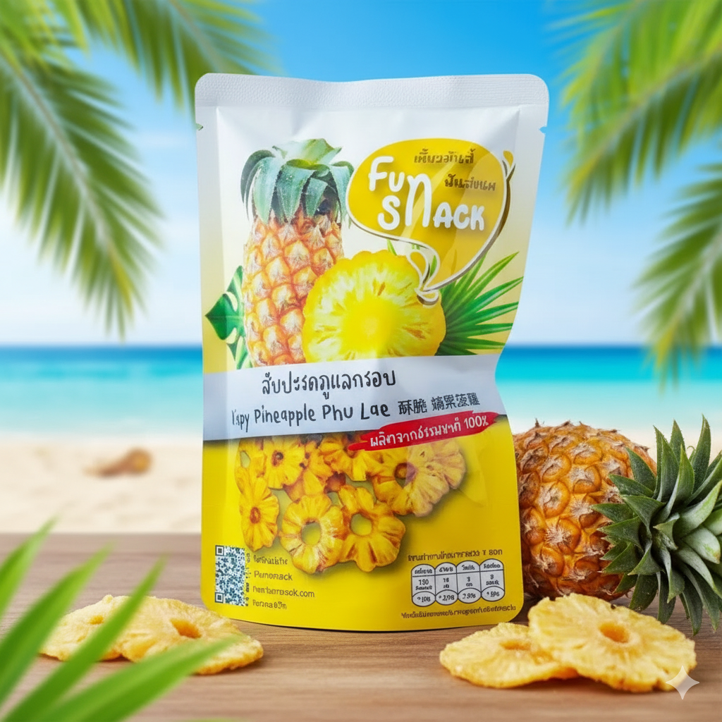 Fun Snack - Crispy Pineapple Phulae
