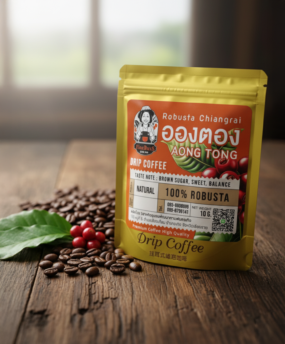 FineBuss Coffee - Robusta Drip Bag (Ong Khong)