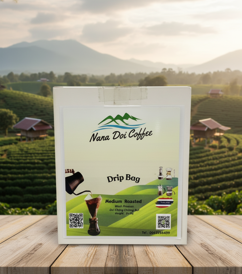 Nana Doi Coffee - Medium Roast Drip Coffee (White Bag)