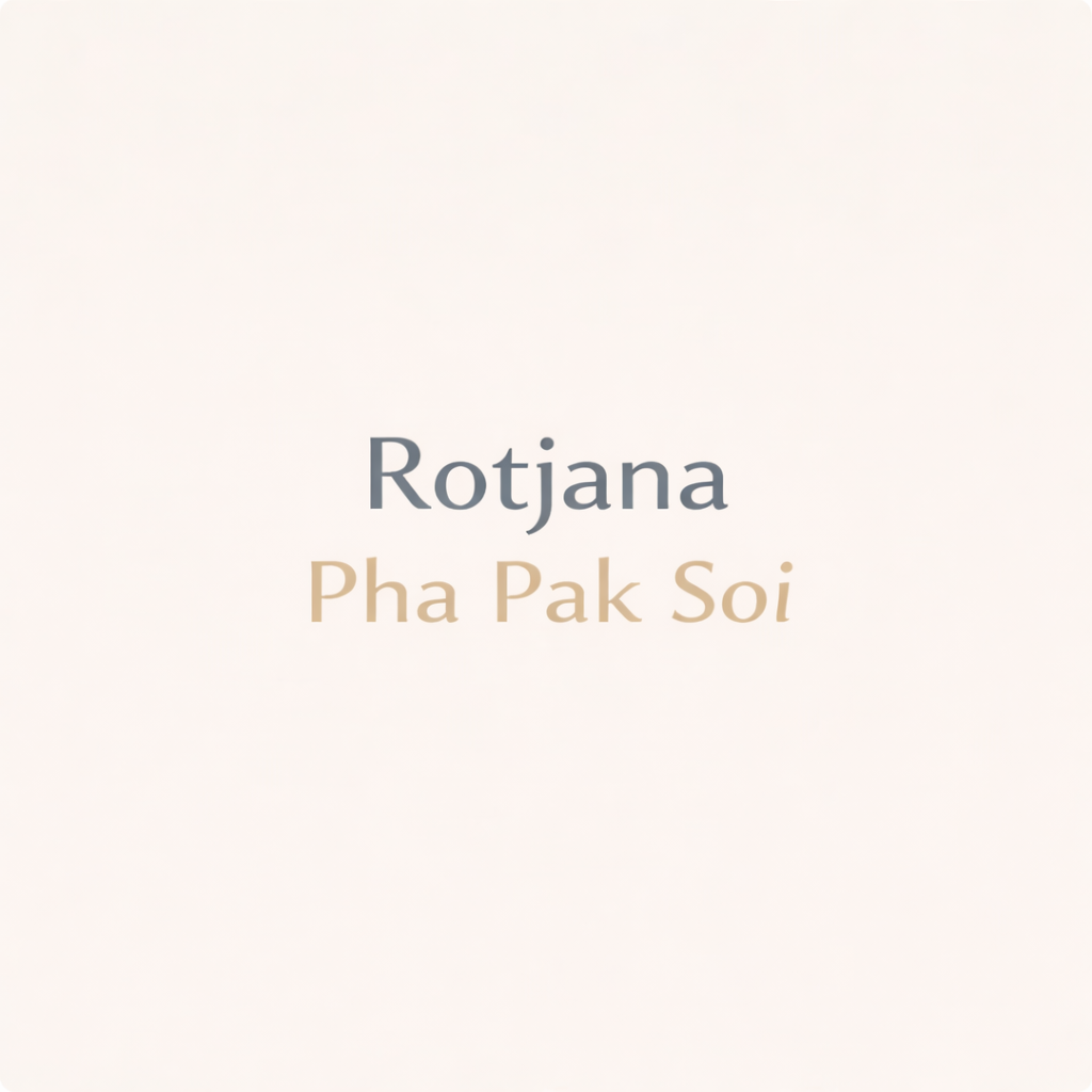Rotjana Pha Pak Soi