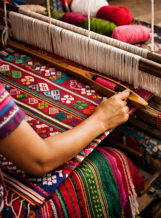 Karen Weaving of Ban Yang Kham Nu