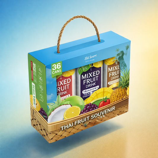 Rai Siriwat - Mixed Fruit Sheet - 3 Flavors Variety Pack