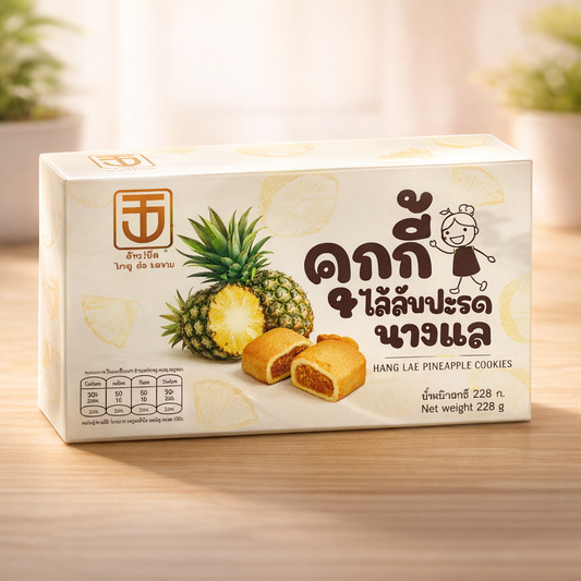 Baan Tang Jai - Nang Lae Pineapple Cookies
