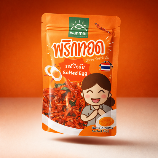 Wanmai - Crispy Fried Chili (Salted Egg Flavor)