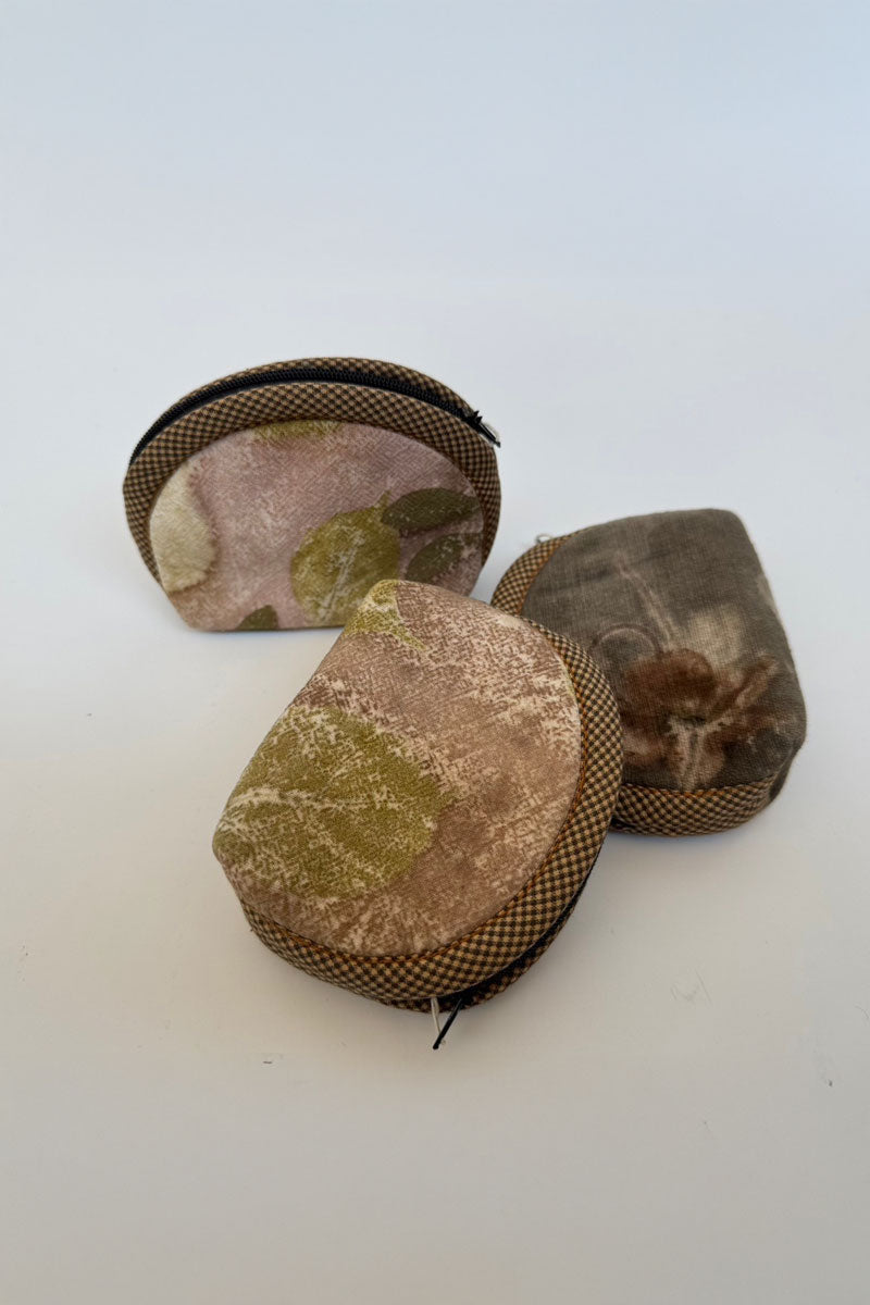 Maleeya Craft & Design - Eco Printing Coin Bag