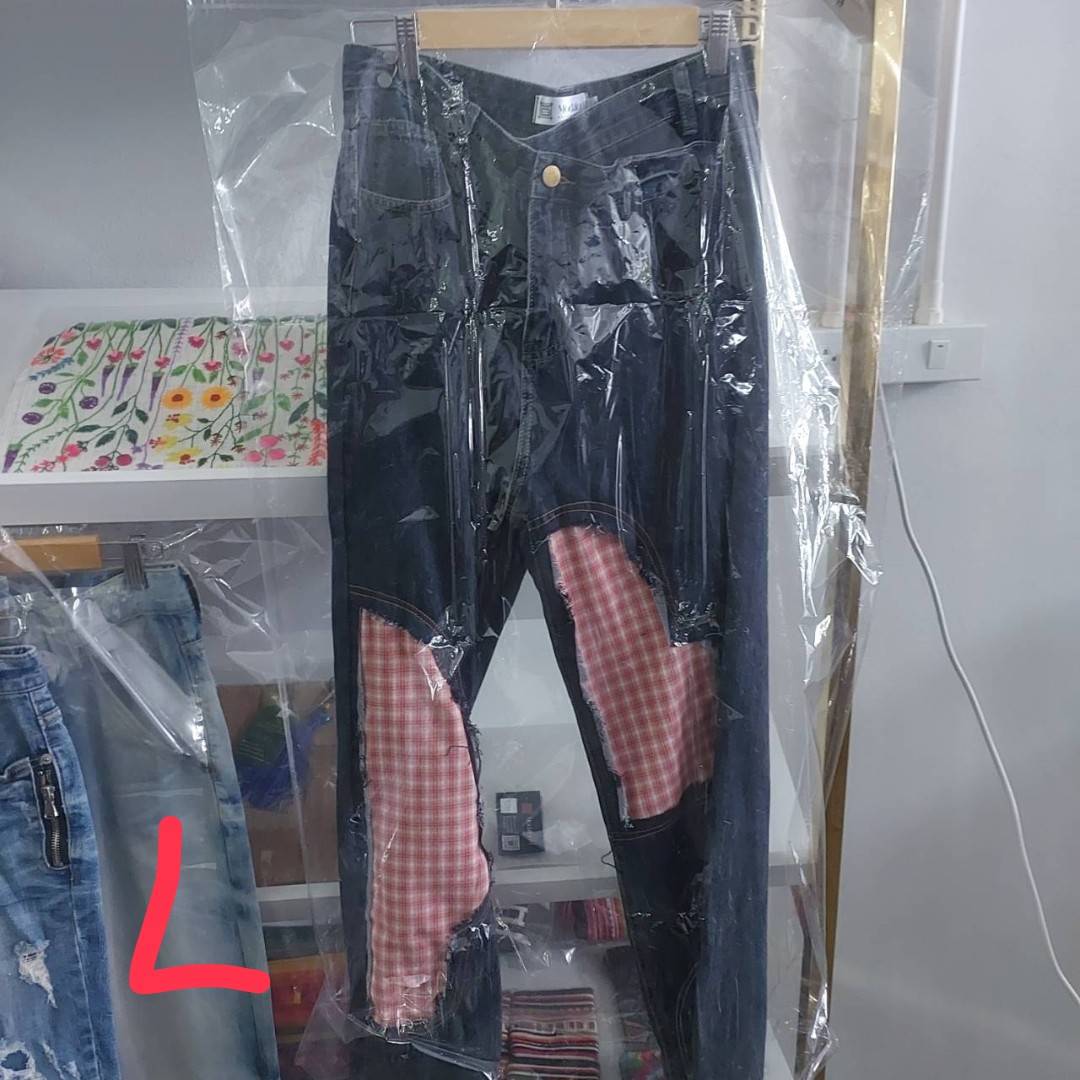 Patched jeans 2