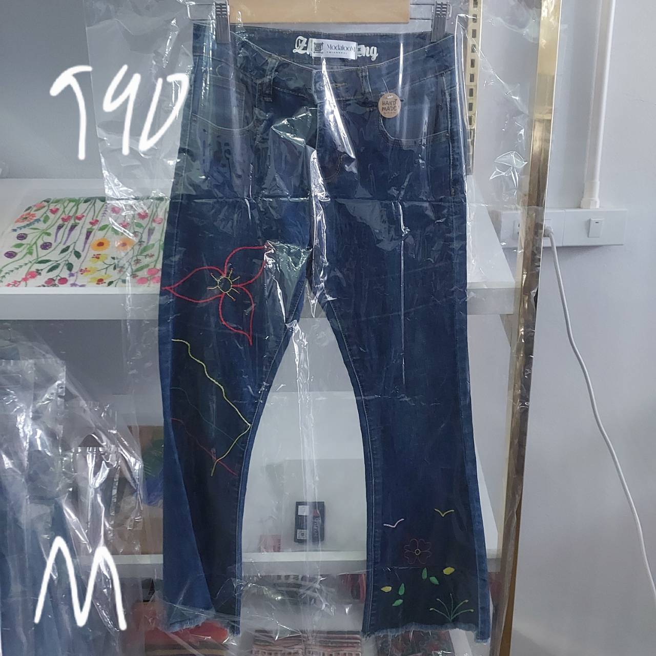 Embroidered Jeans