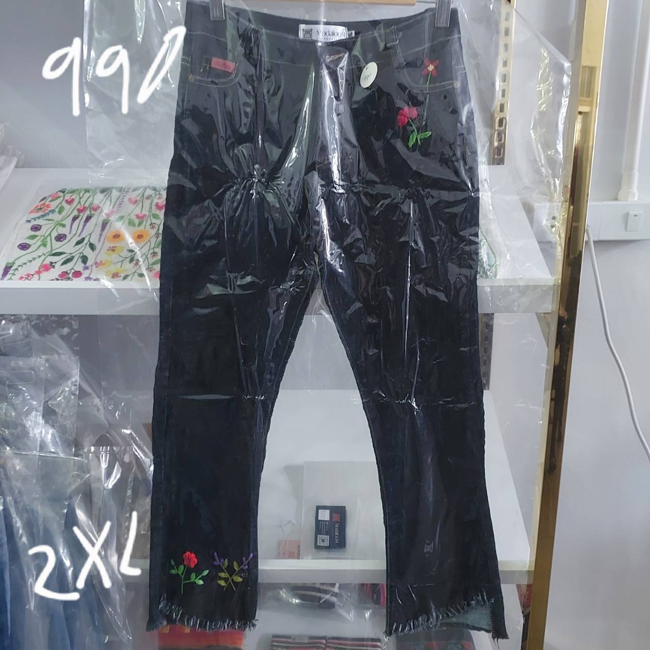Embroidered Jeans