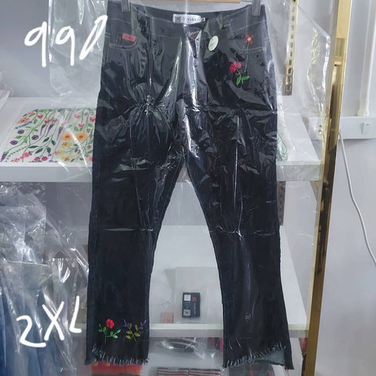 Embroidered Jeans