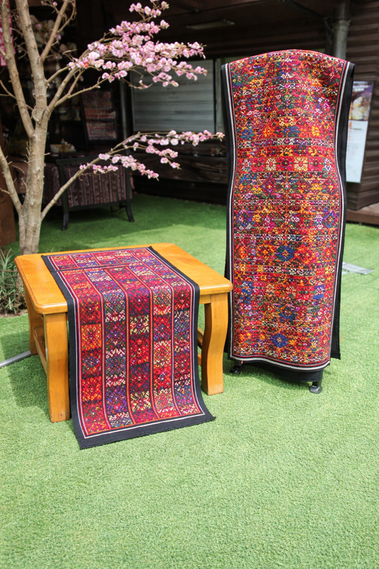 Tribal Soul: Hand-Embroidered Heritage Textile