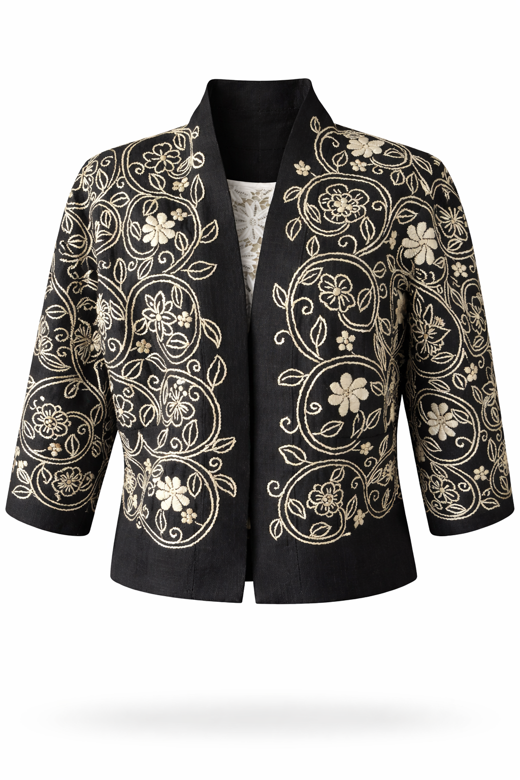 Jurairat Embroidery Full Hand-Stitched Jacket 1