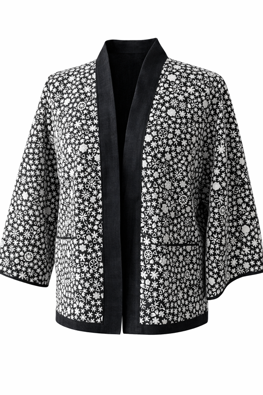 Jurairat Embroidery Full Hand-Stitched Jacket 2