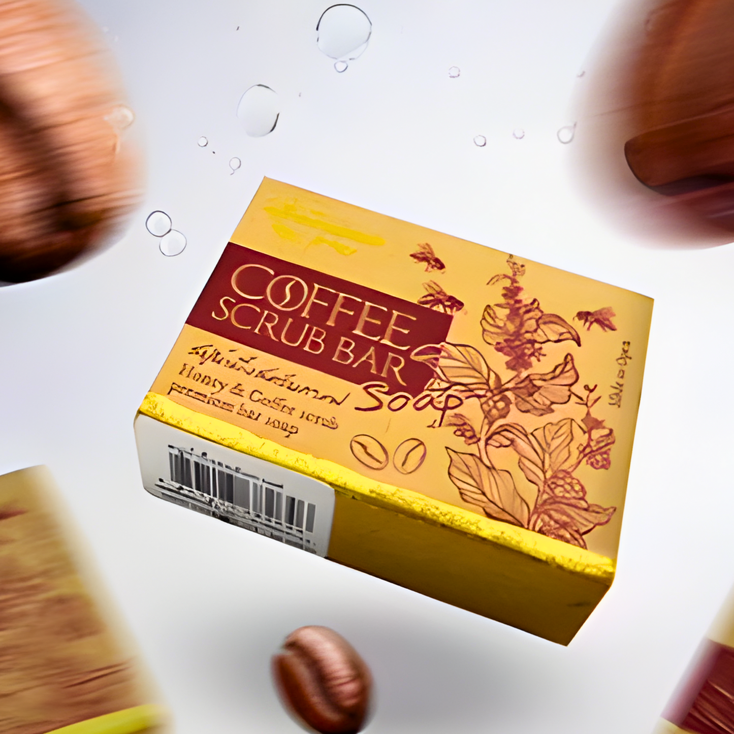 Budsarakam Honey - Honey Coffee Scrub Soap