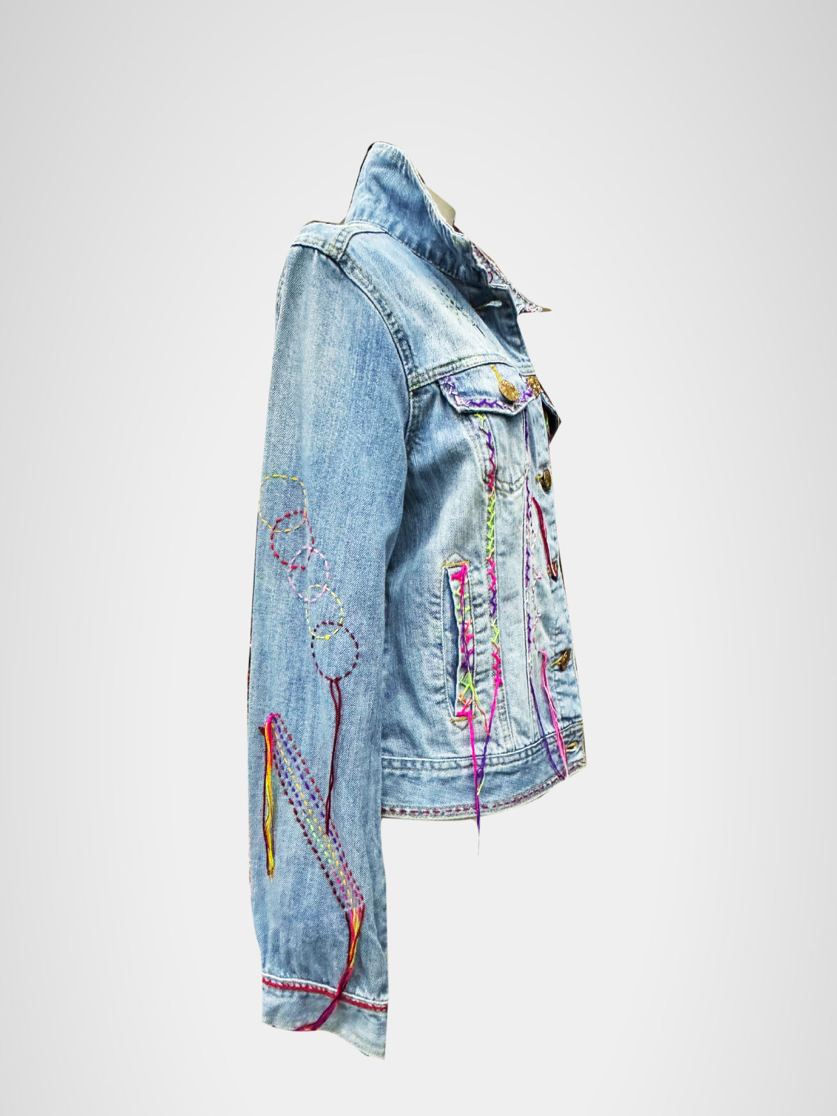 Modaloom - Sky Blue Jean Jacket for Her [05]