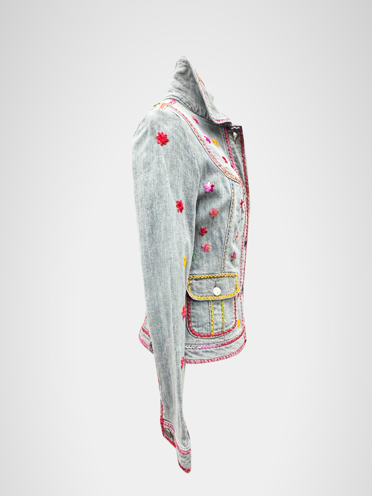 Modaloom - Sky Blue Jean Jacket for Her [01]