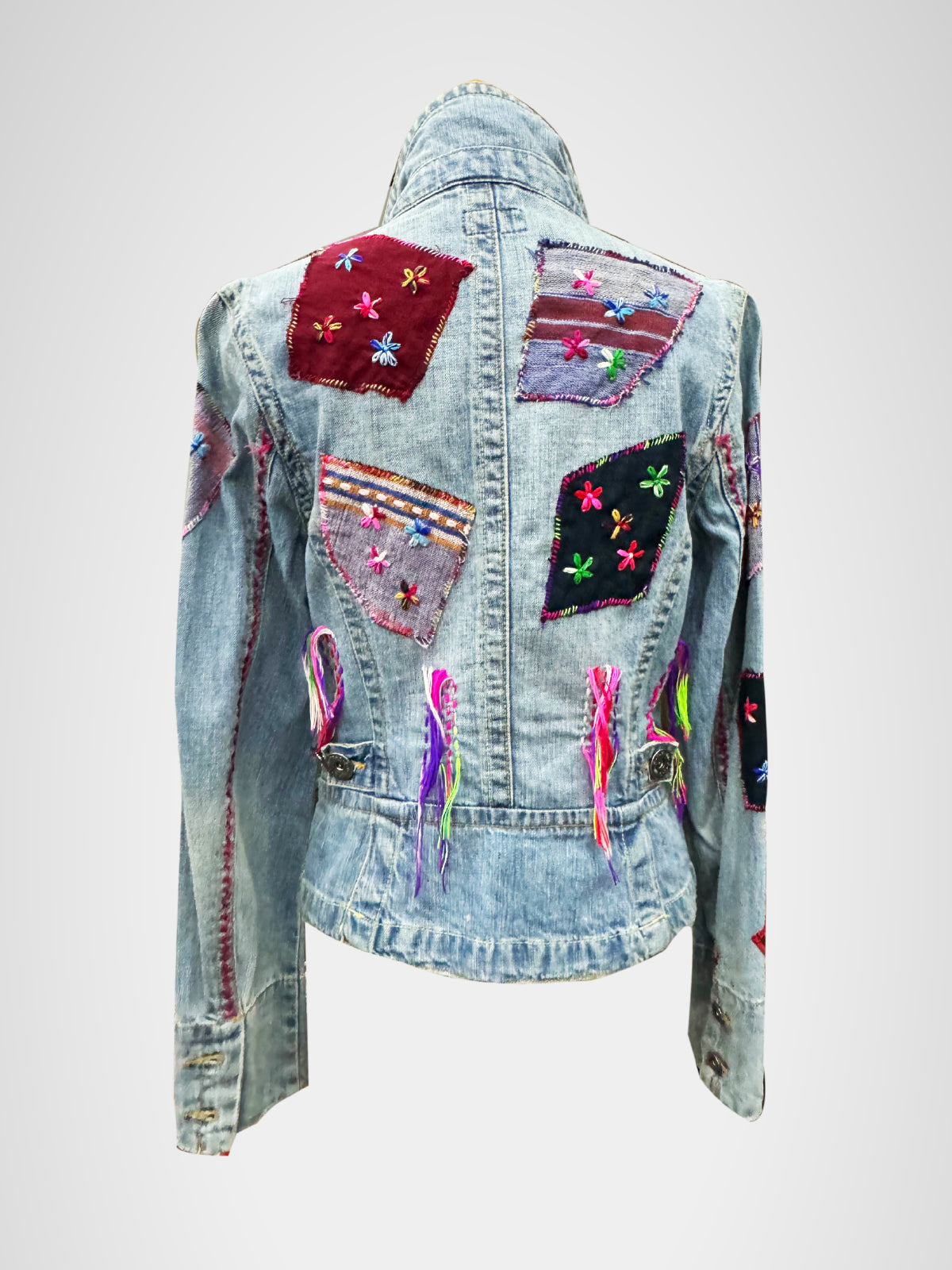 Modaloom - Sky Blue Jean Jacket for Her [04]