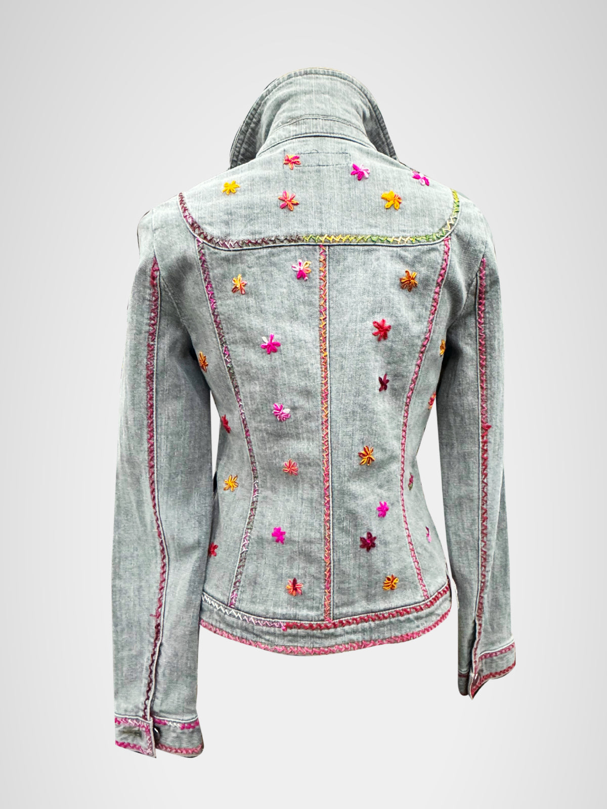 Modaloom - Gray Jean Jacket for Her [01]