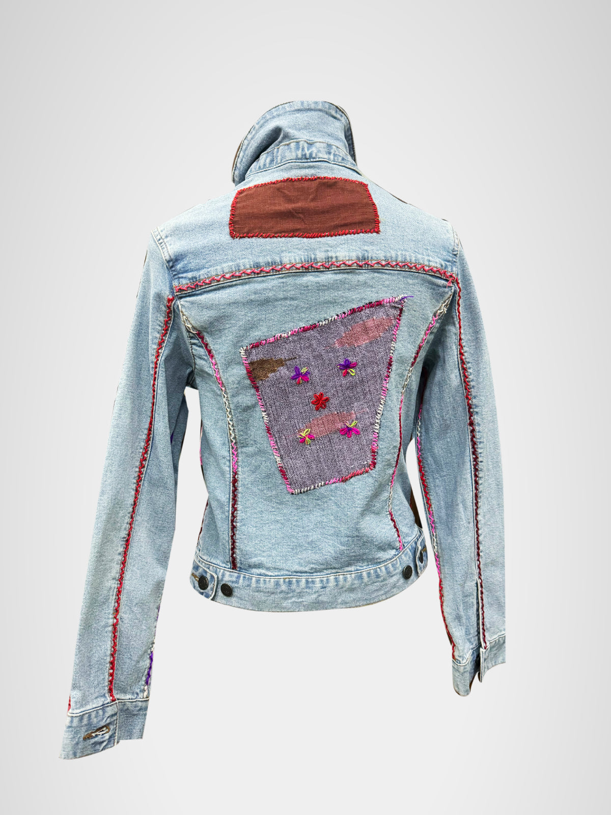Modaloom - Sky Blue Jean Jacket for Her [01]
