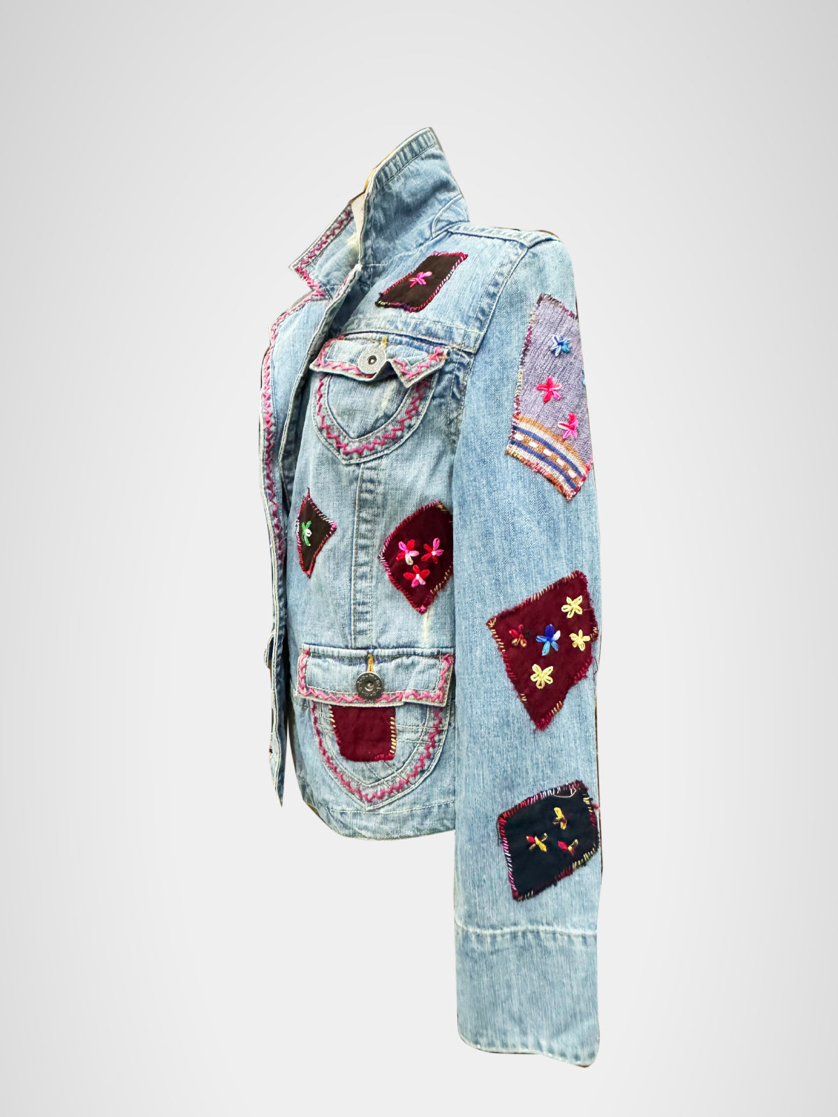 Modaloom - Sky Blue Jean Jacket for Her [04]