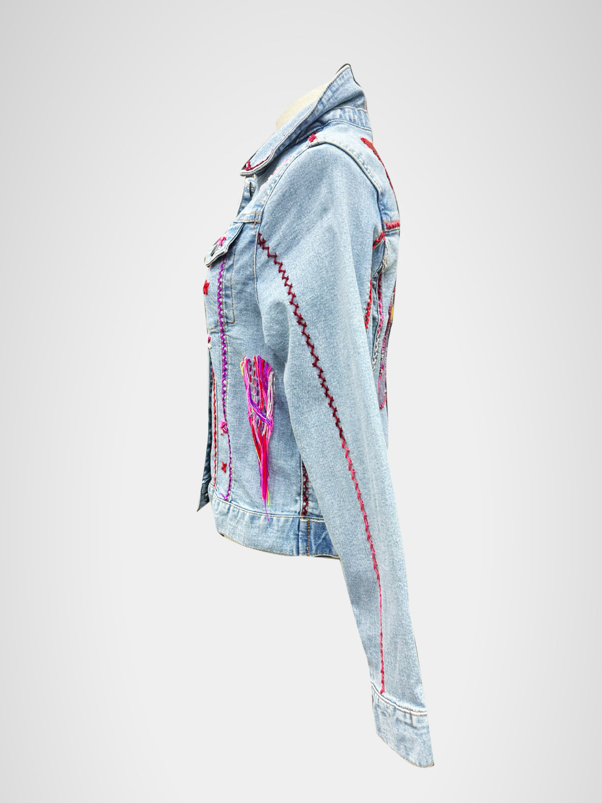 Modaloom - Sky Blue Jean Jacket for Her [01]