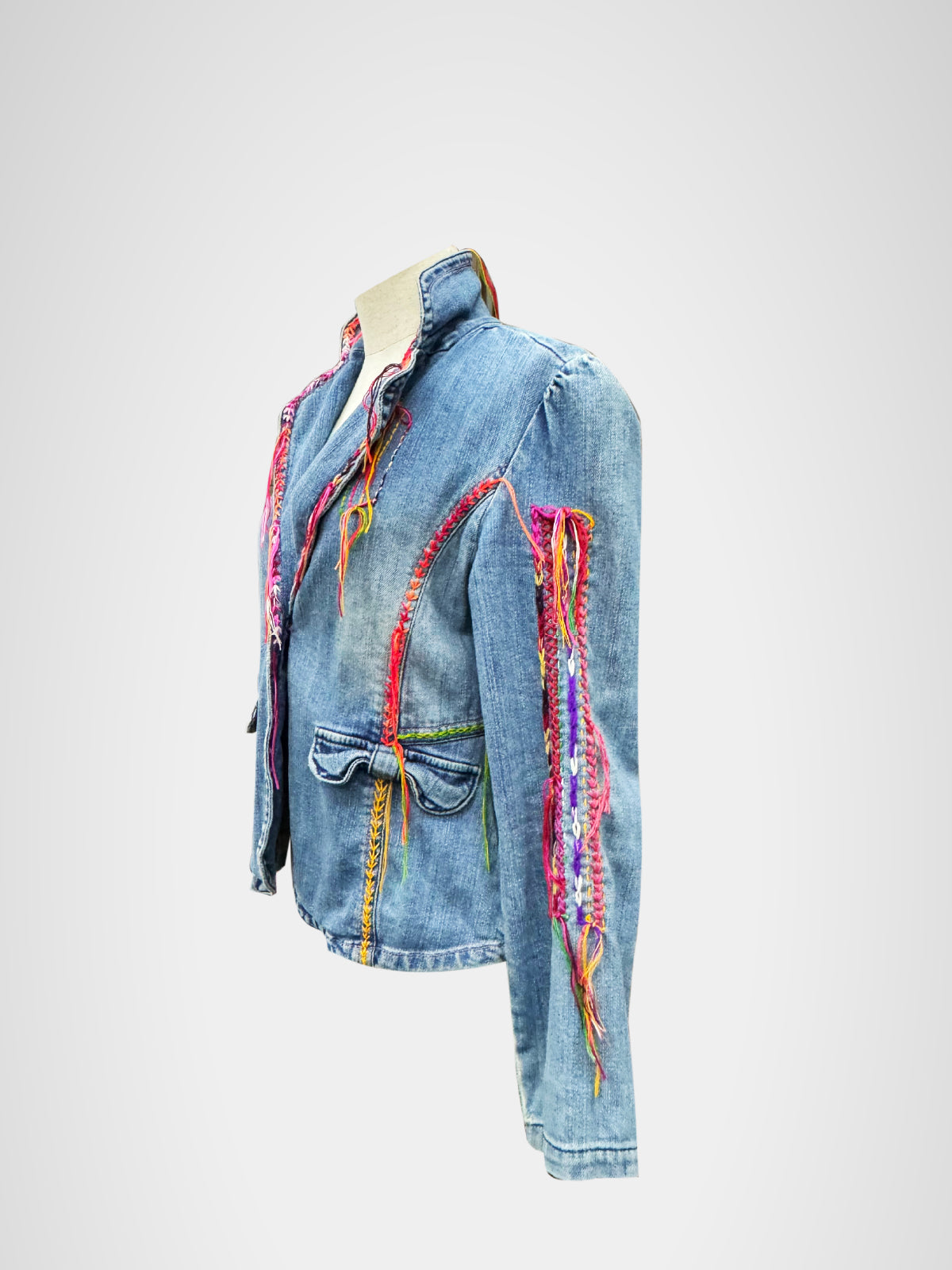 Modaloom - Sky Blue Jean Jacket for Her [01]