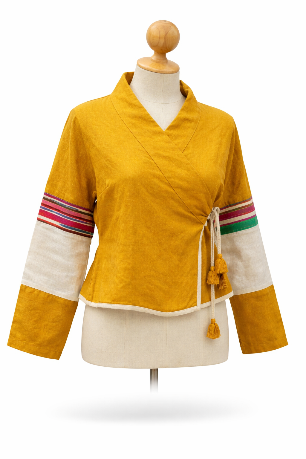 Thai Lue Fabric (Buarawong) - Tai Lue Hand-Sewn Shirt