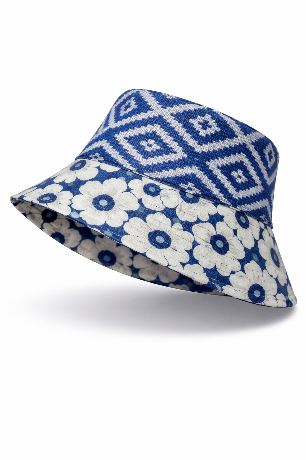 Lin Salu Fabric - Wide-Brim Hat