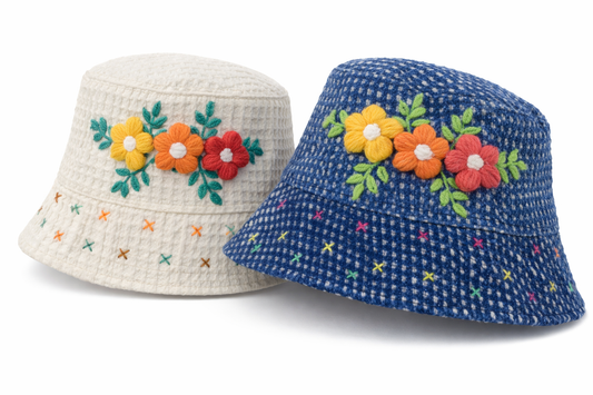 Lin Salu Fabric - Embroidered Hat