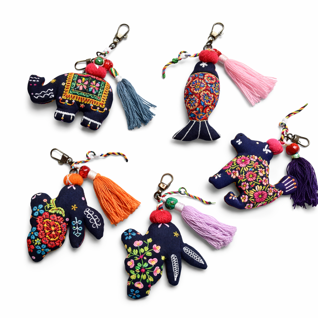Ban Sankong Community - Lucky Animal Charm Keychain
