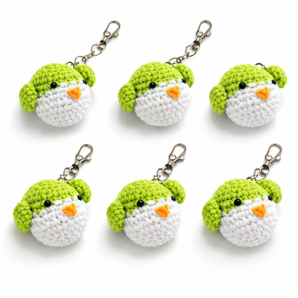 DIY by Sownoi - Hand-Crocheted Yarn Bird Keychain – Welcome To Chiang ...