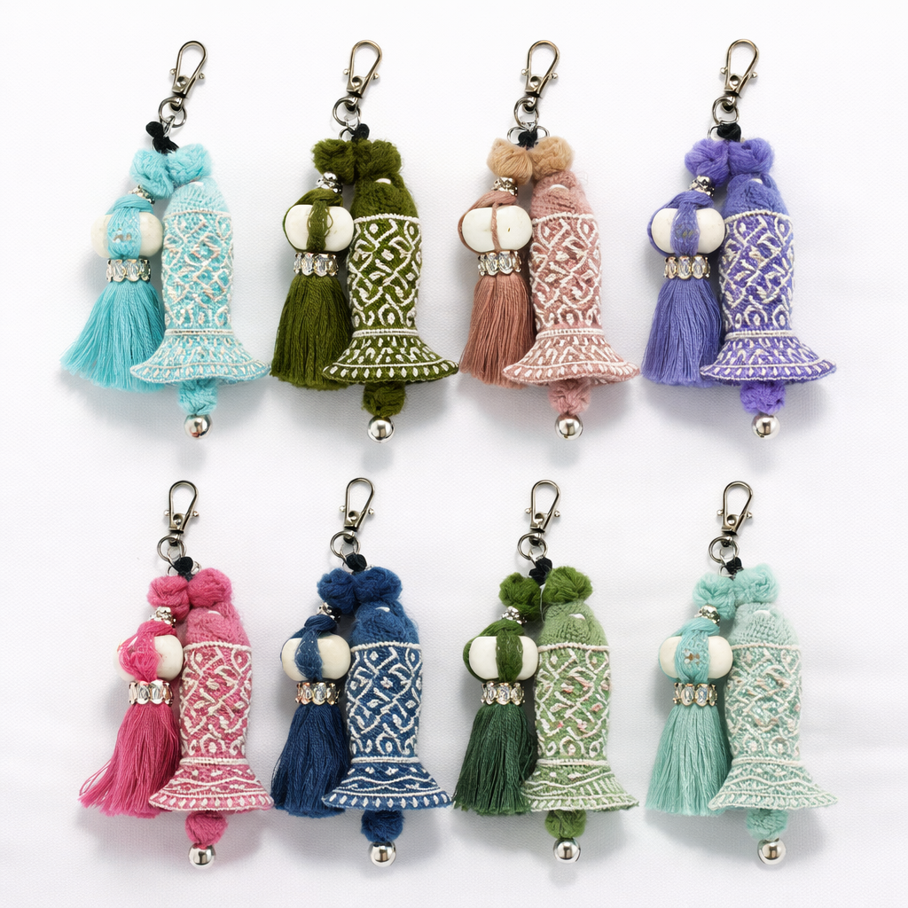 Jurairat Embroidery - Fish Keychain