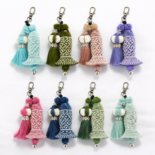 Jurairat Embroidery - Fish Keychain