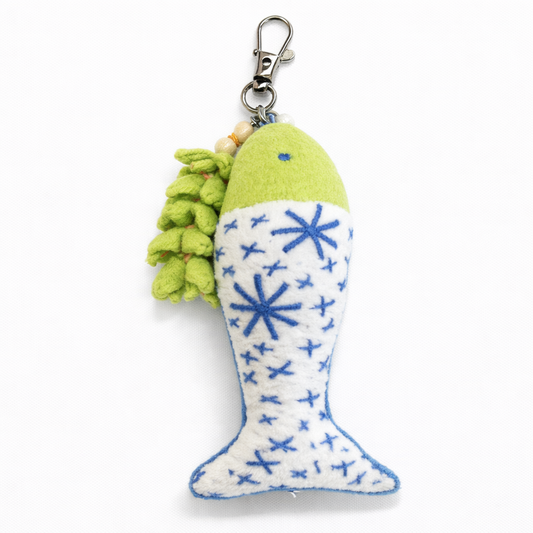 Jurairat Embroidery - Fish Keychain